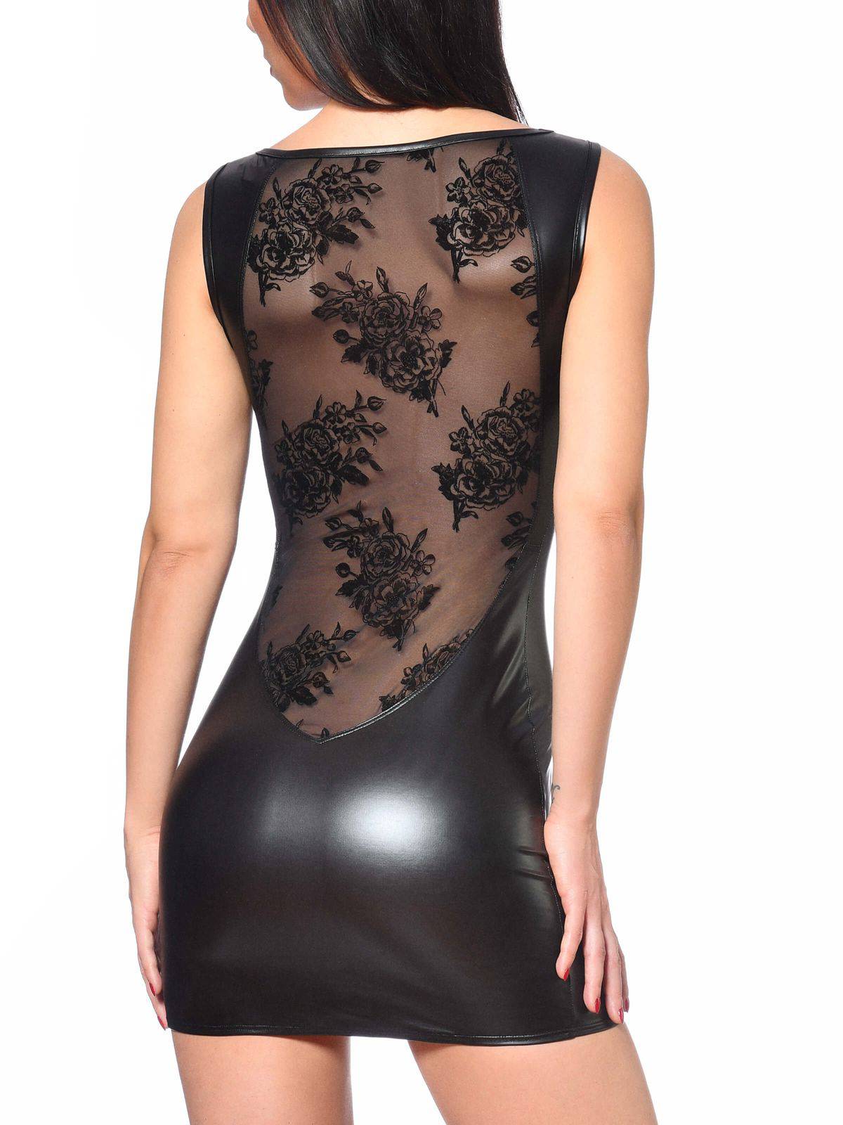 Wetlookkleid, Wetlook, Minikleid, Kunstlederkleid, Lederkleid, Catanzaro, patrice Catanzaro, Kaufen, Onlineshop, Bestellen, online bestellen, lieferbar, Kleid aus Kunstleder, Lederminikleid