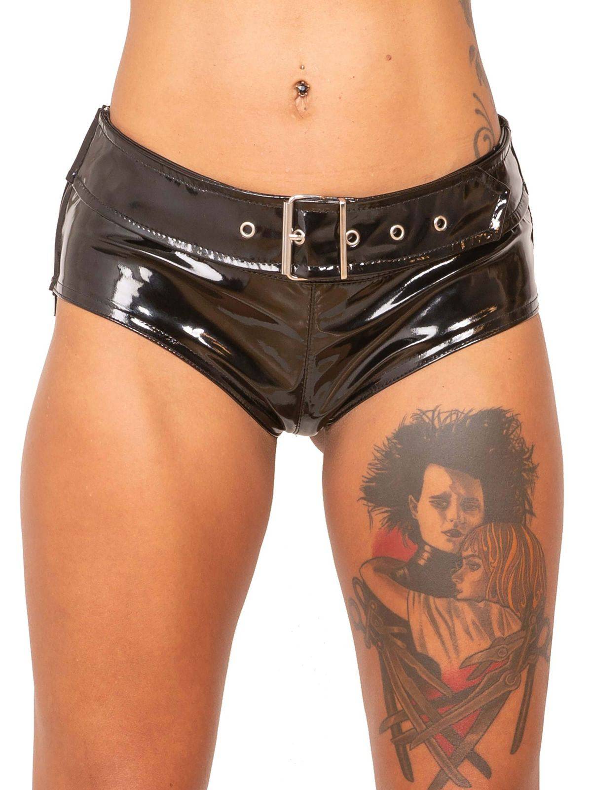 hotpant, lack, hotpanty, lackpanty, panty, kurze lackhose, lackhüfthose, schwarz, lackschwarz, lamenshorts, lackshorts, shorts, damen, stretchlack, lackschwarz, panty aus lack, lackpanty